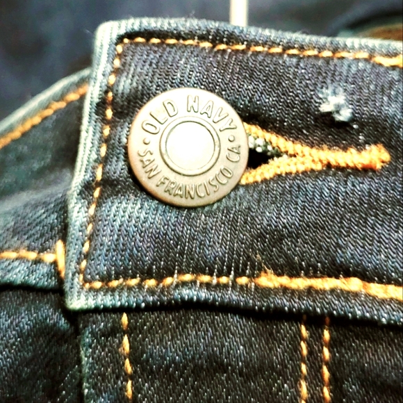 Old Navy, size 14 dark blue jean - Picture 3 of 5